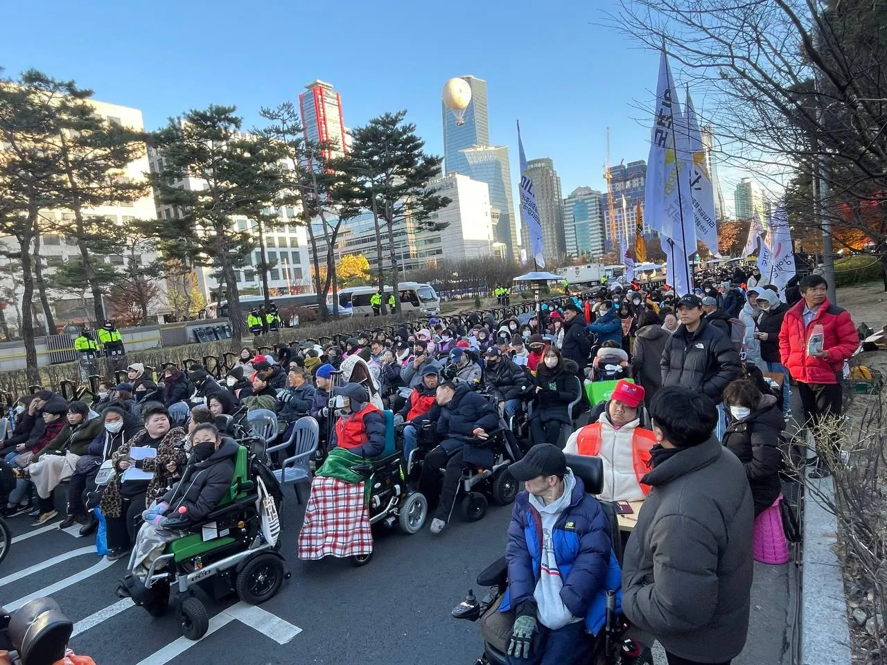 (241203) 세계장애인의날, 권리중심공공일자리 특별법 제정 촉구 결의대회