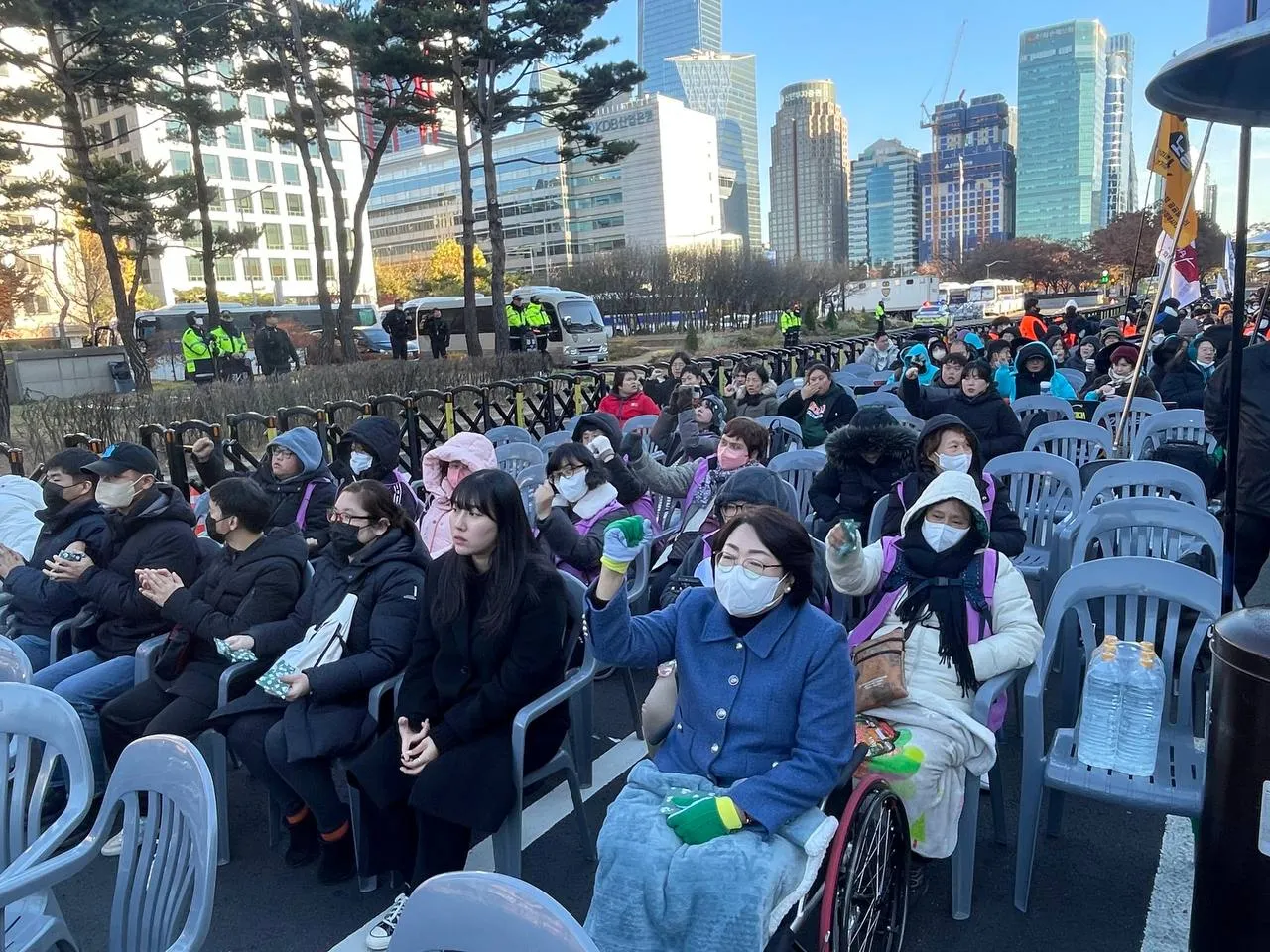  (241203) 세계장애인의날, 권리중심공공일자리 특별법 제정 촉구 결의대회