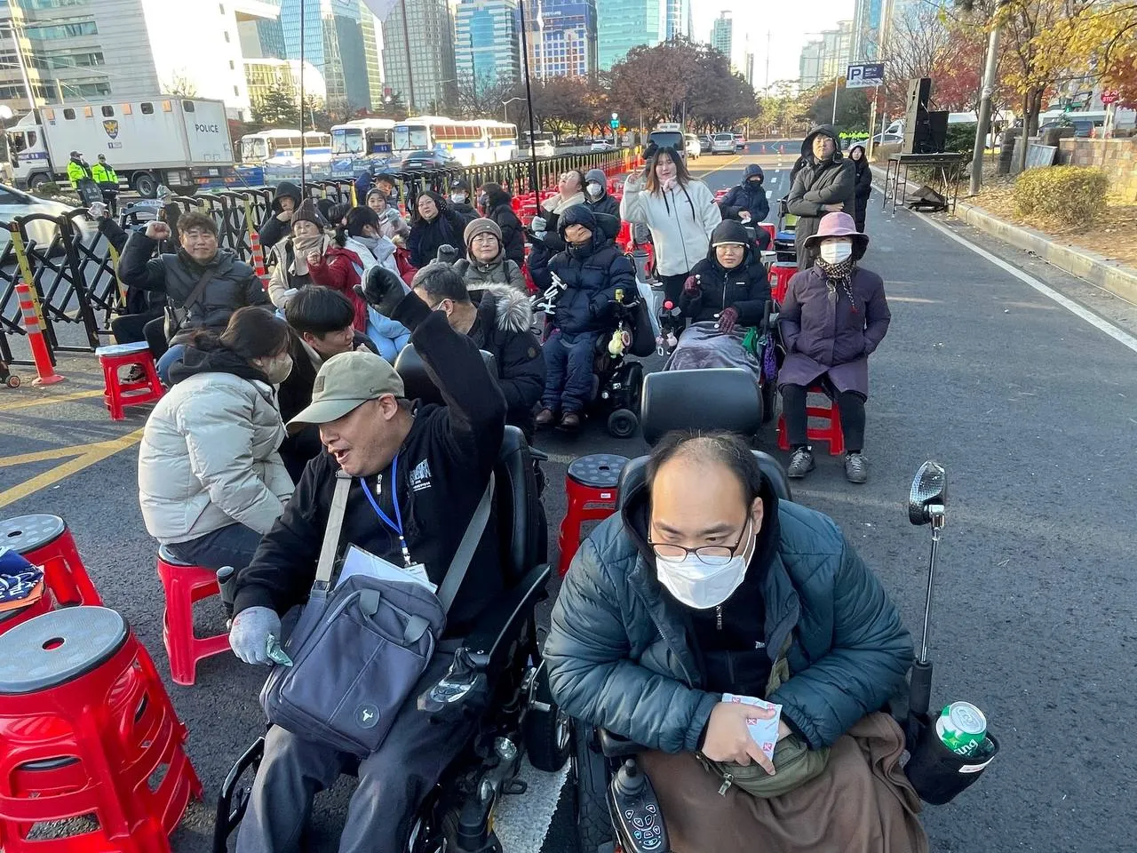(241203) 세계장애인의날, 권리중심공공일자리 특별법 제정 촉구 결의대회