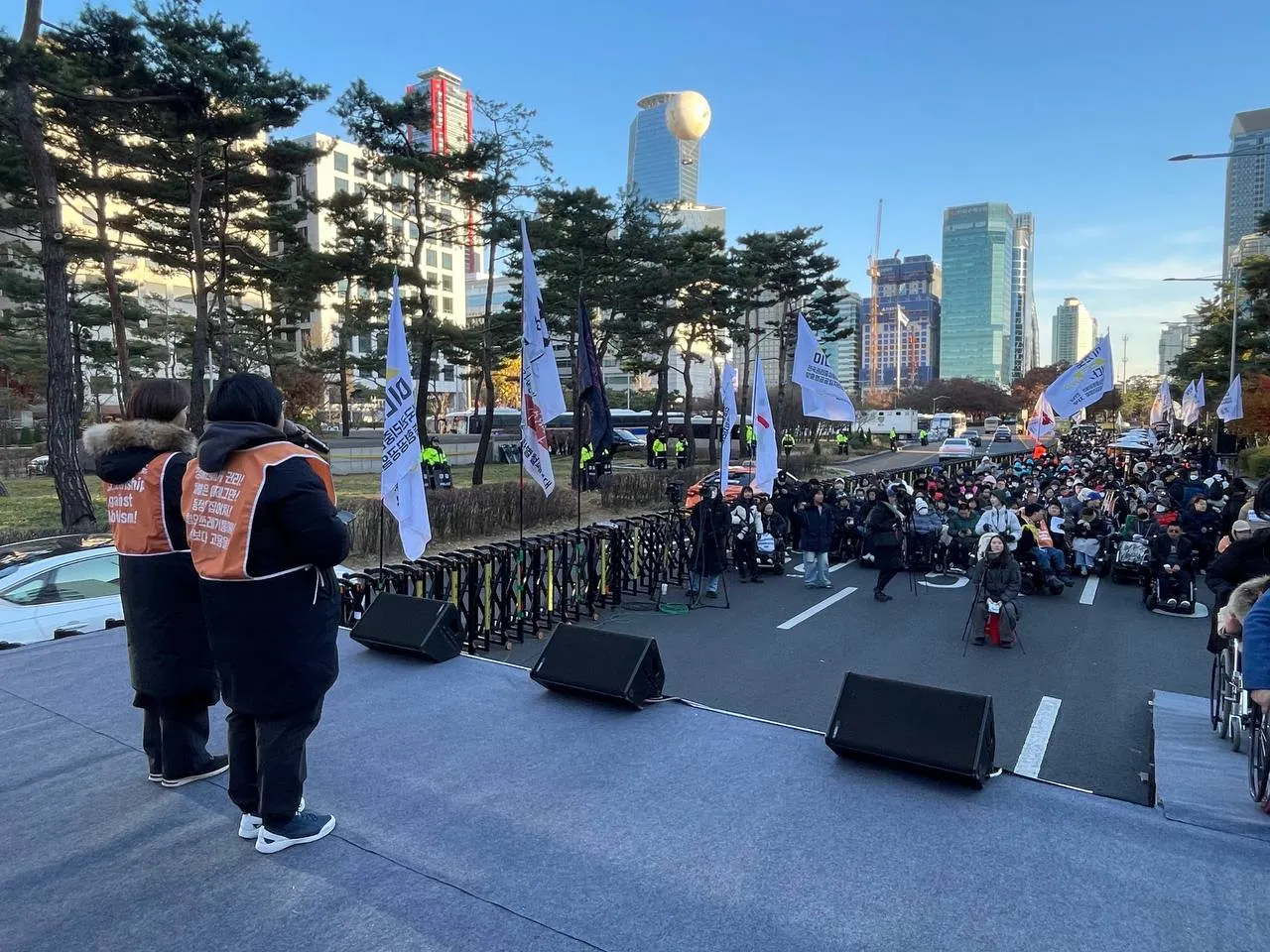 (241203) 세계장애인의날, 권리중심공공일자리 특별법 제정 촉구 결의대회