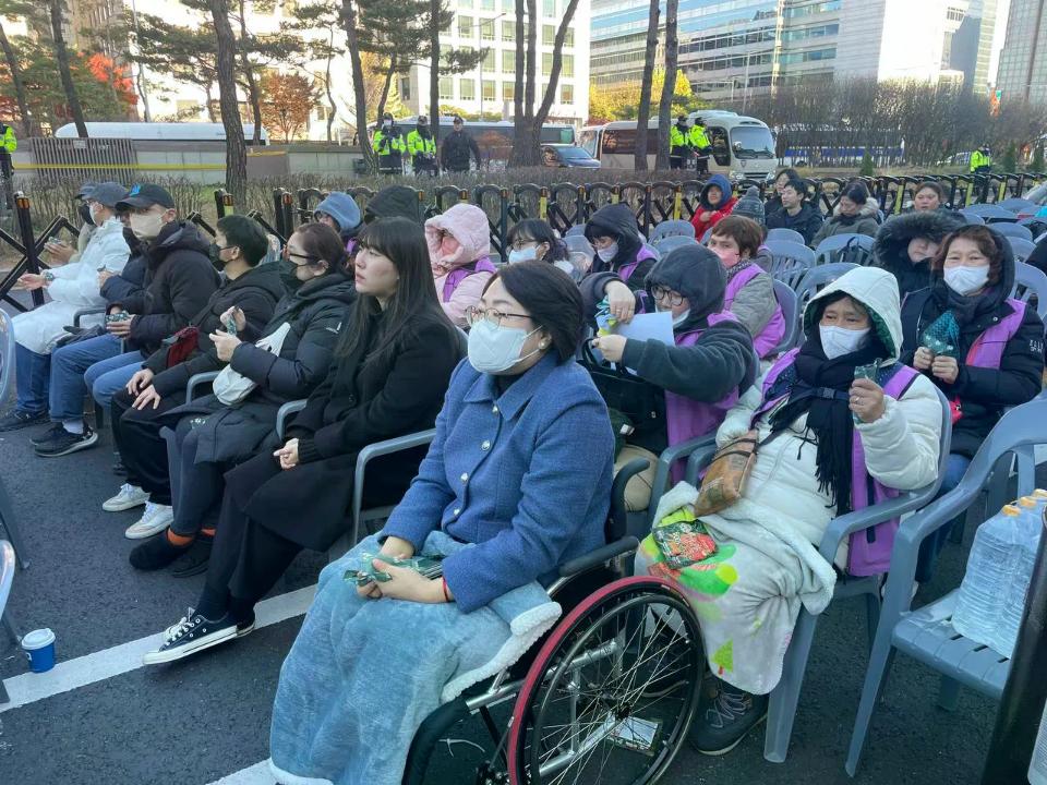 (241203) 세계장애인의날, 권리중심공공일자리 특별법 제정 촉구 결의대회