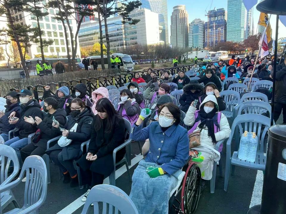  (241203) 세계장애인의날, 권리중심공공일자리 특별법 제정 촉구 결의대회