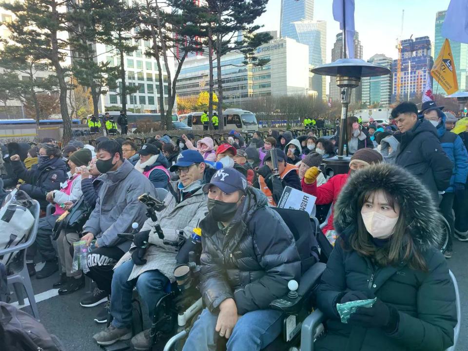 (241203) 세계장애인의날, 권리중심공공일자리 특별법 제정 촉구 결의대회