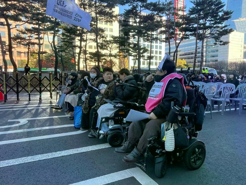  (241203) 세계장애인의날, 권리중심공공일자리 특별법 제정 촉구 결의대회
