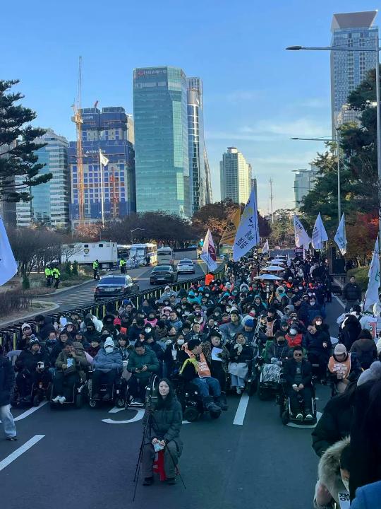 (241203) 세계장애인의날, 권리중심공공일자리 특별법 제정 촉구 결의대회