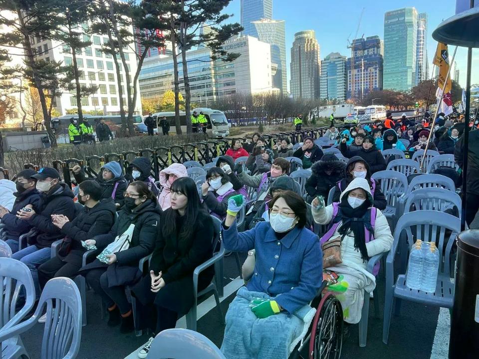  (241203) 세계장애인의날, 권리중심공공일자리 특별법 제정 촉구 결의대회